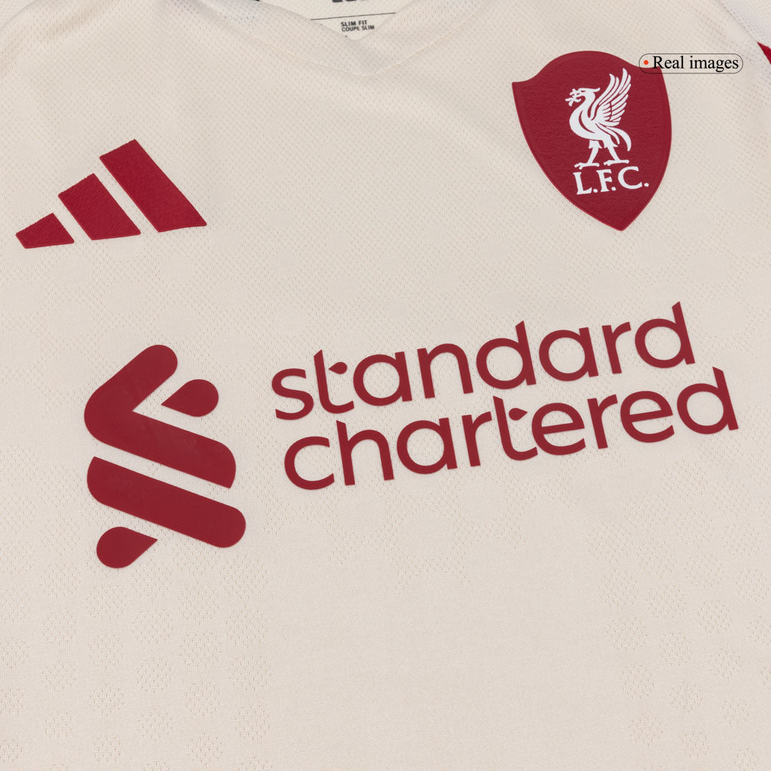 Liverpool Udebanebanetrøje Spillerversion 2025/26 SZOBOSZLAI #8