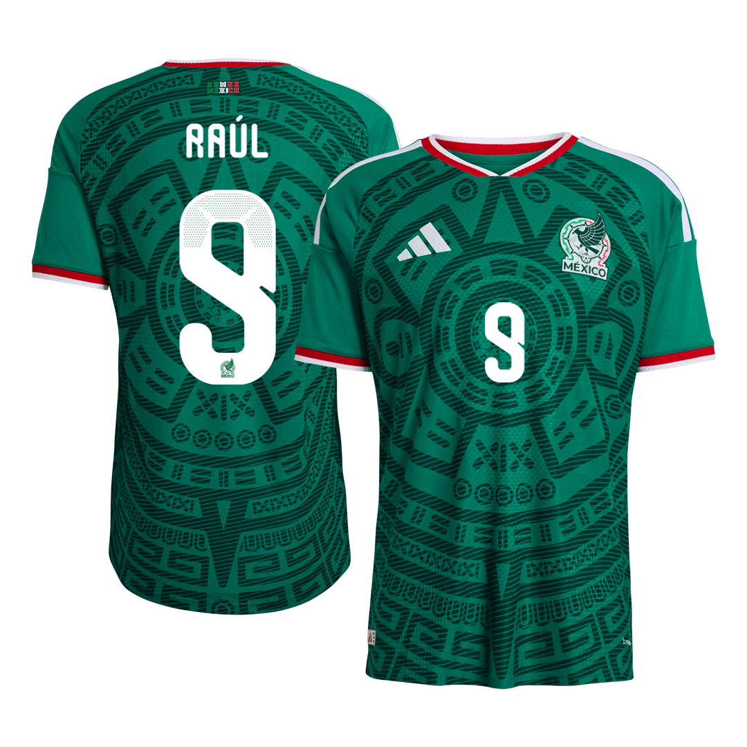 Mexico World Cup Hjemmebanetrøje Spillerversion 2026 Raúl #9