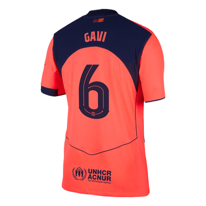 Barcelona Tredjebanetrøje Spillerversion 2025/26 UCL GAVI #6