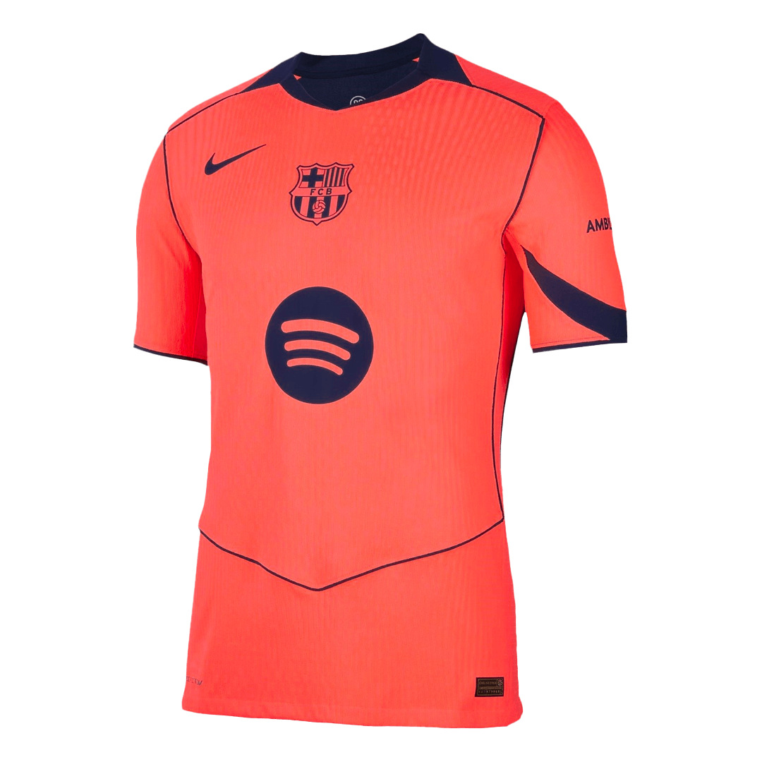 Barcelona Tredjebanetrøje Spillerversion 2025/26 UCL GAVI #6