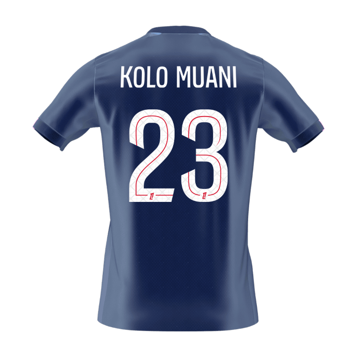 PSG Hjemmetrøje 2025/26 KOLO MUANI #23 [PREMIUM]