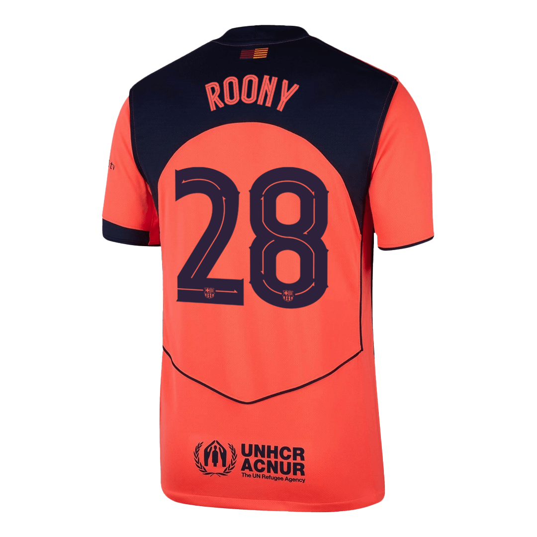 Barcelona Tredjetrøje 2025/26 ROONY #28