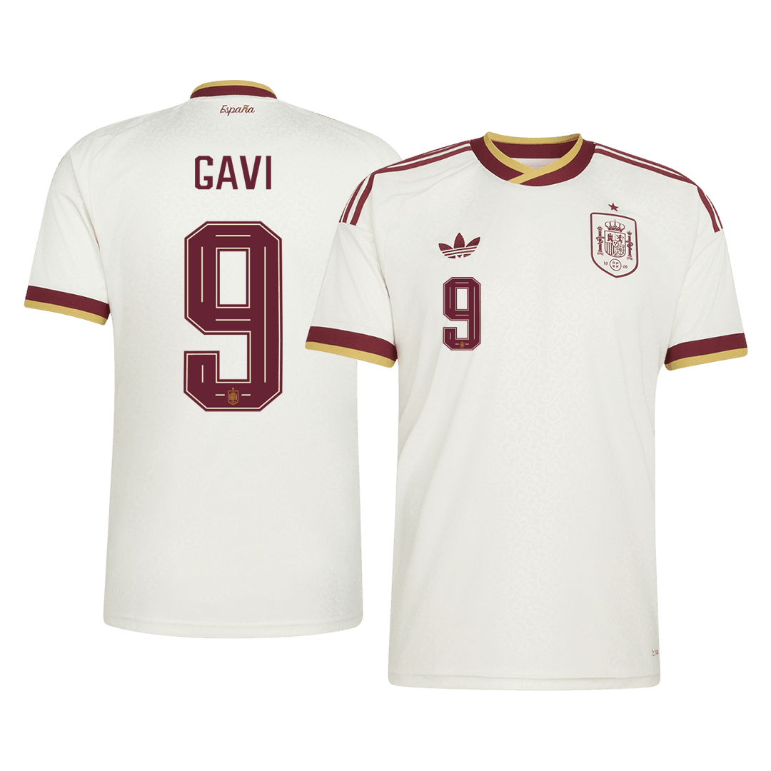 Spain World Cup Udebanetrøje 2026 GAVI #9