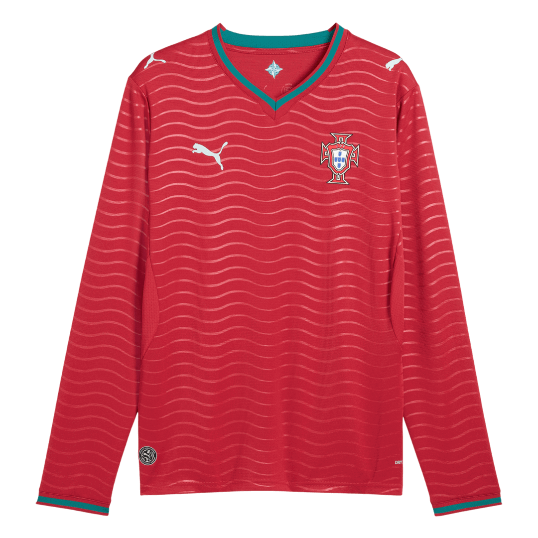 Portugal World Cup Langærmet Hjemmebanetrøje 2026