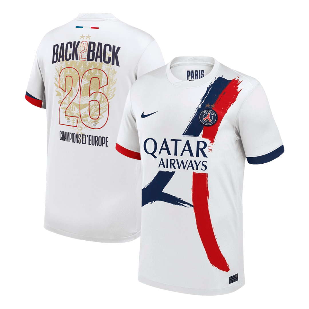 PSG Udebanetrøje 2024/26 Champions of Europe #26