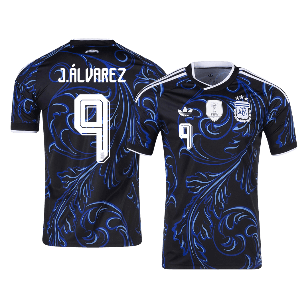 Argentina World Cup Udebanetrøje 2026 J. ÁLVAREZ #9