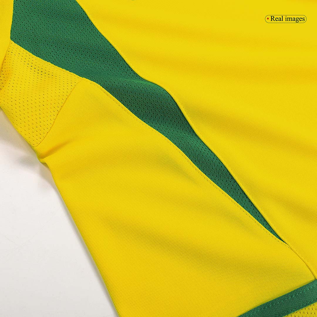 Brazil Retro Hjemmebanetrøje 2002/03